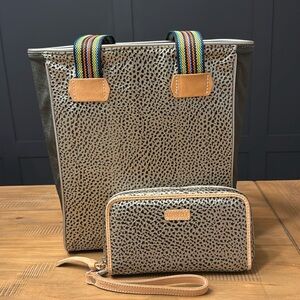 Consuela Tommy Chica Tote with matching wristlet